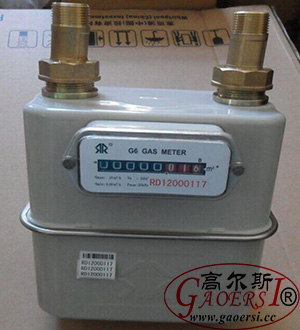 G4, diaphragm gas meter, Газовый счетчик